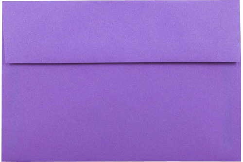 Violet Purple 28lb A8 Invitation Envelopes (5 1/2 x 8 1/8)