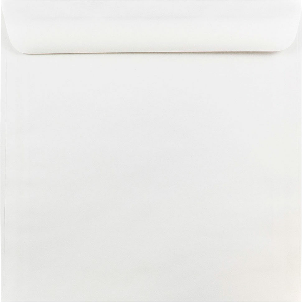 White 28lb 10 x 10 Square Envelopes