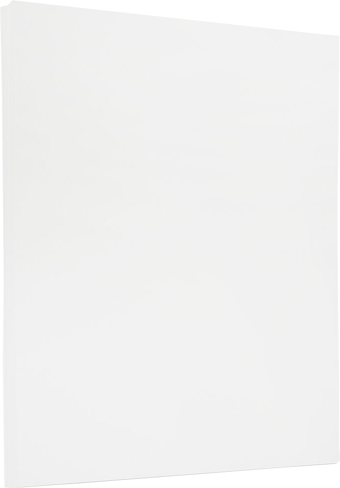 Bright White 24lb Strathmore 8 1/2 x 11 Letterhead Premium Paper