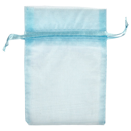 Baby Blue Small Sheer Bags (4 x 5 1/2)