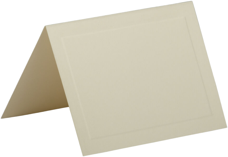 Ivory 80lb A1 Panel Foldover Cards (3 1/2 x 4 7/8)