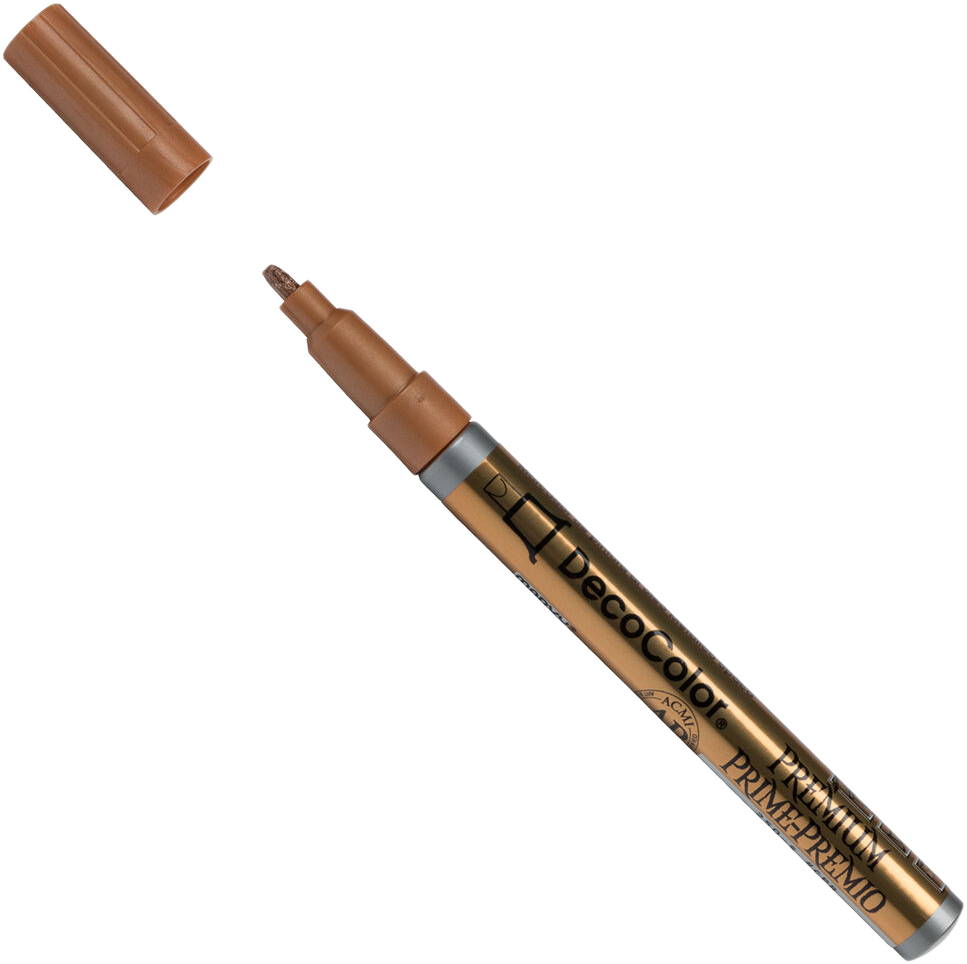 Copper Opaque Leafing Tip Paint Markers