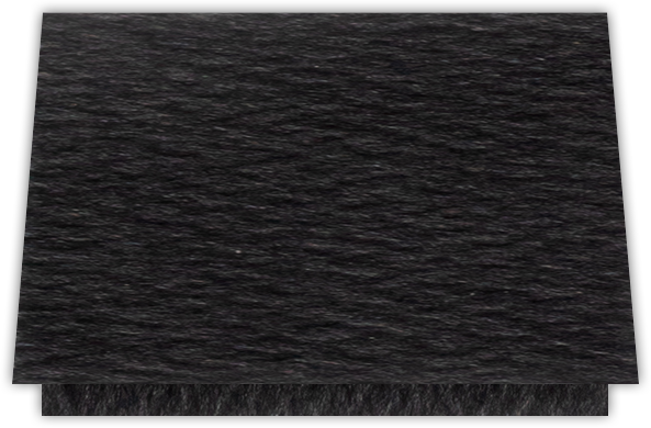 Black Felt 80lb 5 1/8 x 3 3/8 One Pocket Landscape Photo Holders with 1 3/8 Inch Pocket