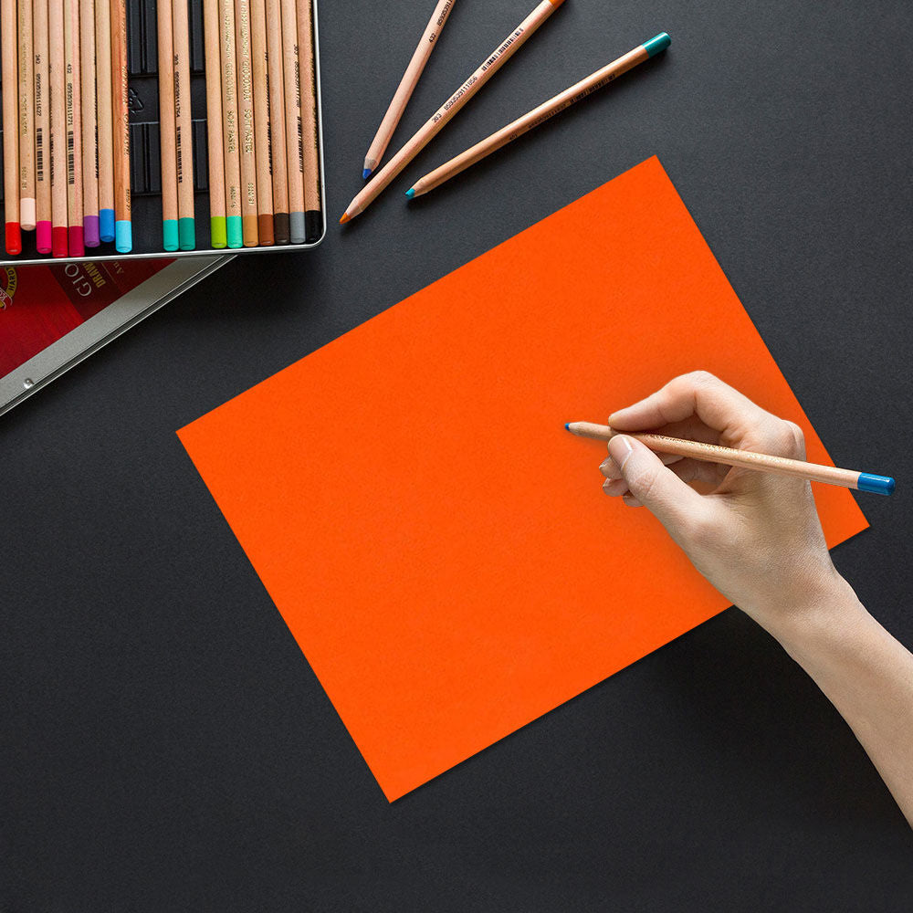 Mandarin Orange 65lb 8 1/2 x 11 Cardstock