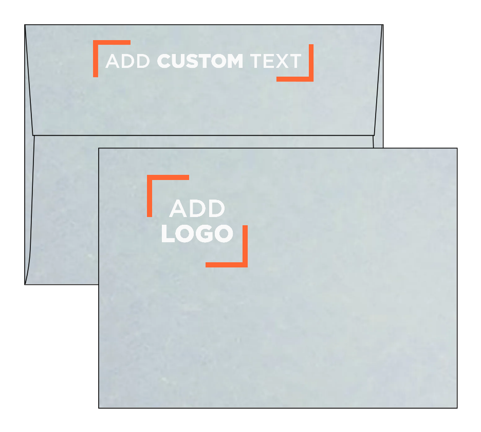 Blue Parchment 24lb A7 Invitation Envelopes (5 1/4 x 7 1/4)