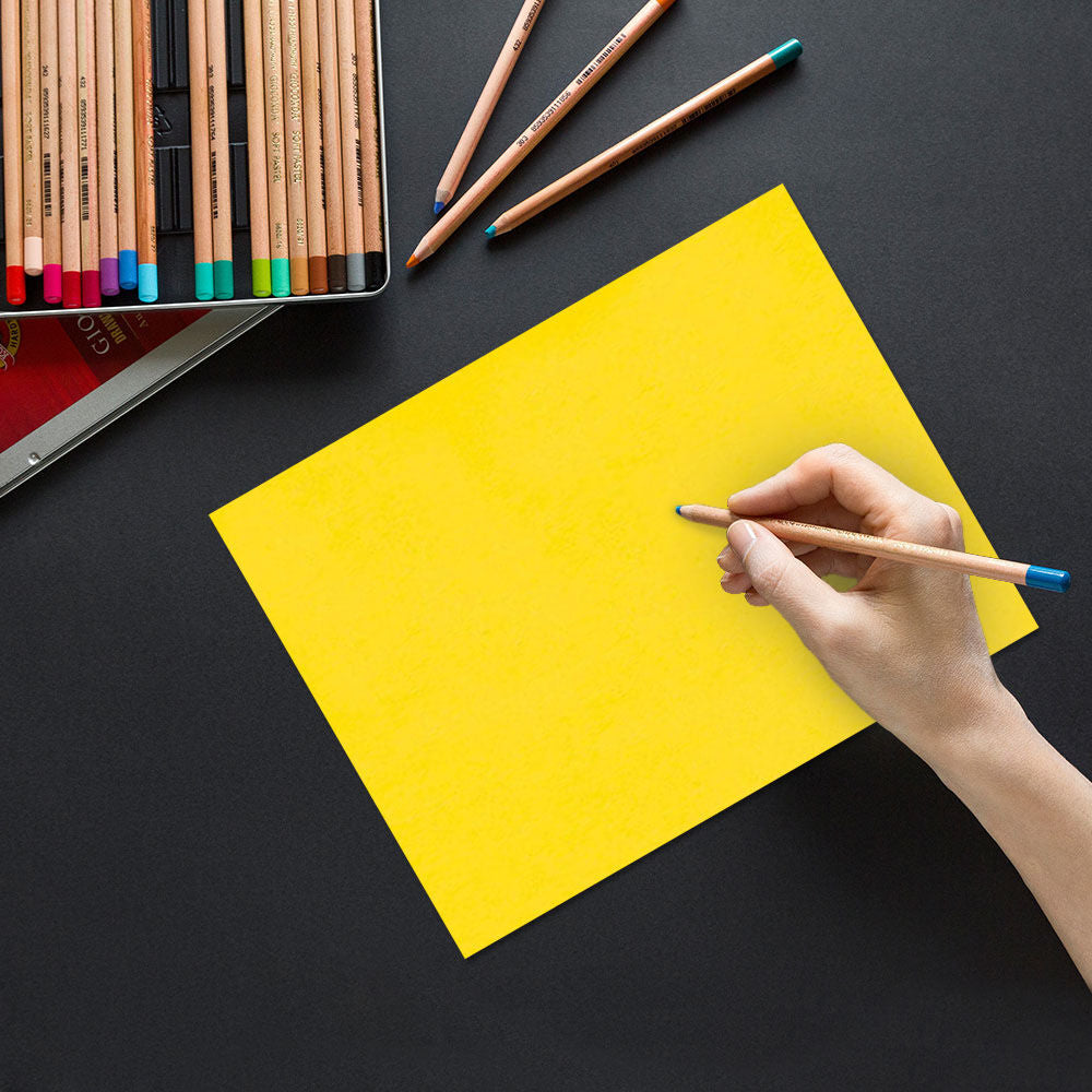 Yellow 65lb 8 1/2 x 11 Cardstock