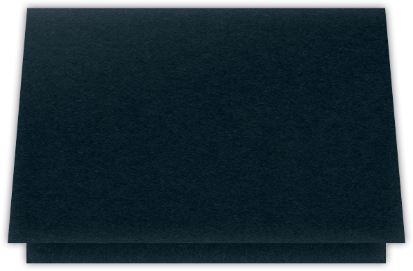 Black Licorice Vellum 100lb 5 1/8 x 3 3/8 One Pocket Landscape Photo Holders with 1 3/8 Inch Pocket