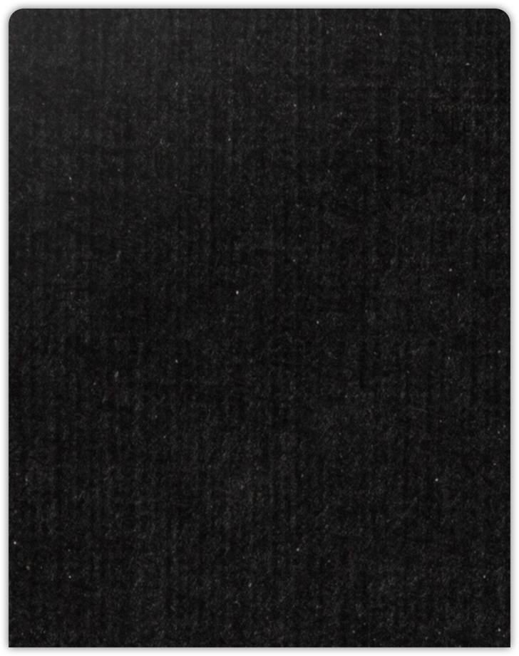 Deep Black Linen 9 x 11 1/2 Pocket Pages with Wavy Pocket