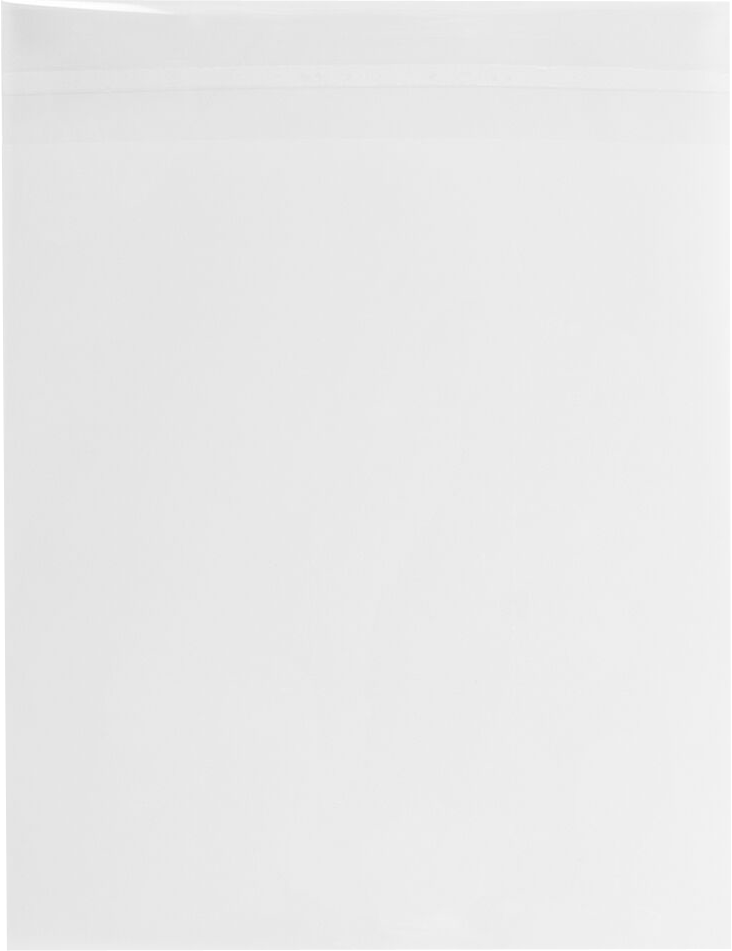 Clear 1.6mil 10 x 13 Open End Envelopes with Peel & Seal