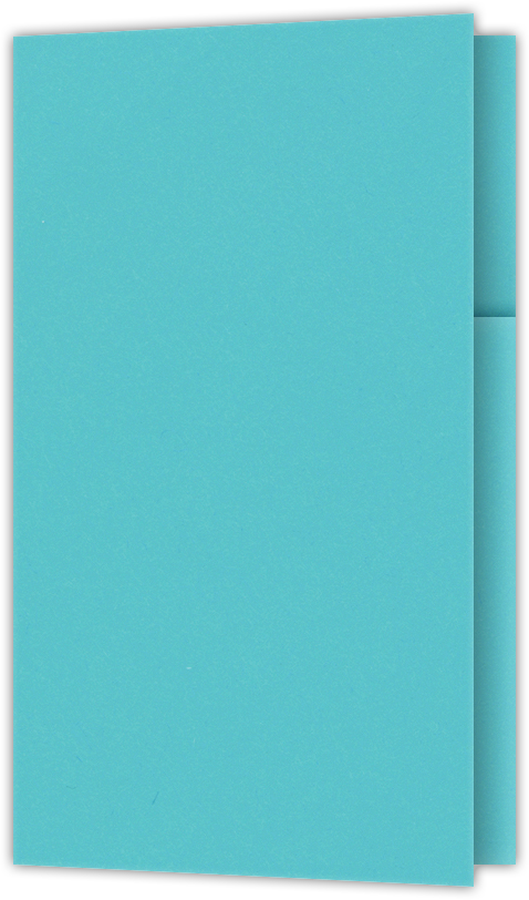 Blue Raspberry Vellum 100lb 2 3/4 x 4 1/2 One Curved Pocket Key Card Holders with 3 Inch Pocket
