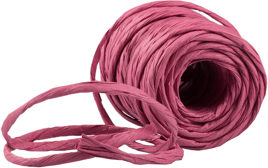 Red Kraft 3/8 Inch x 25 Yards Ribbon