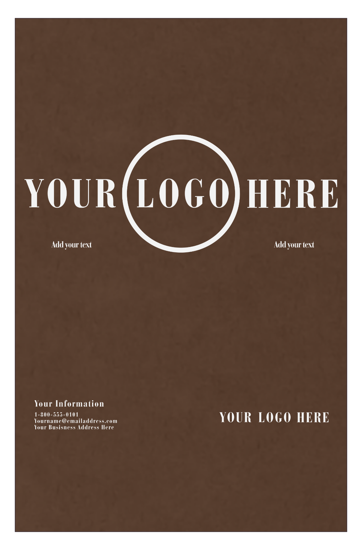 Chocolate Brown 100lb 11 x 17 Cardstock