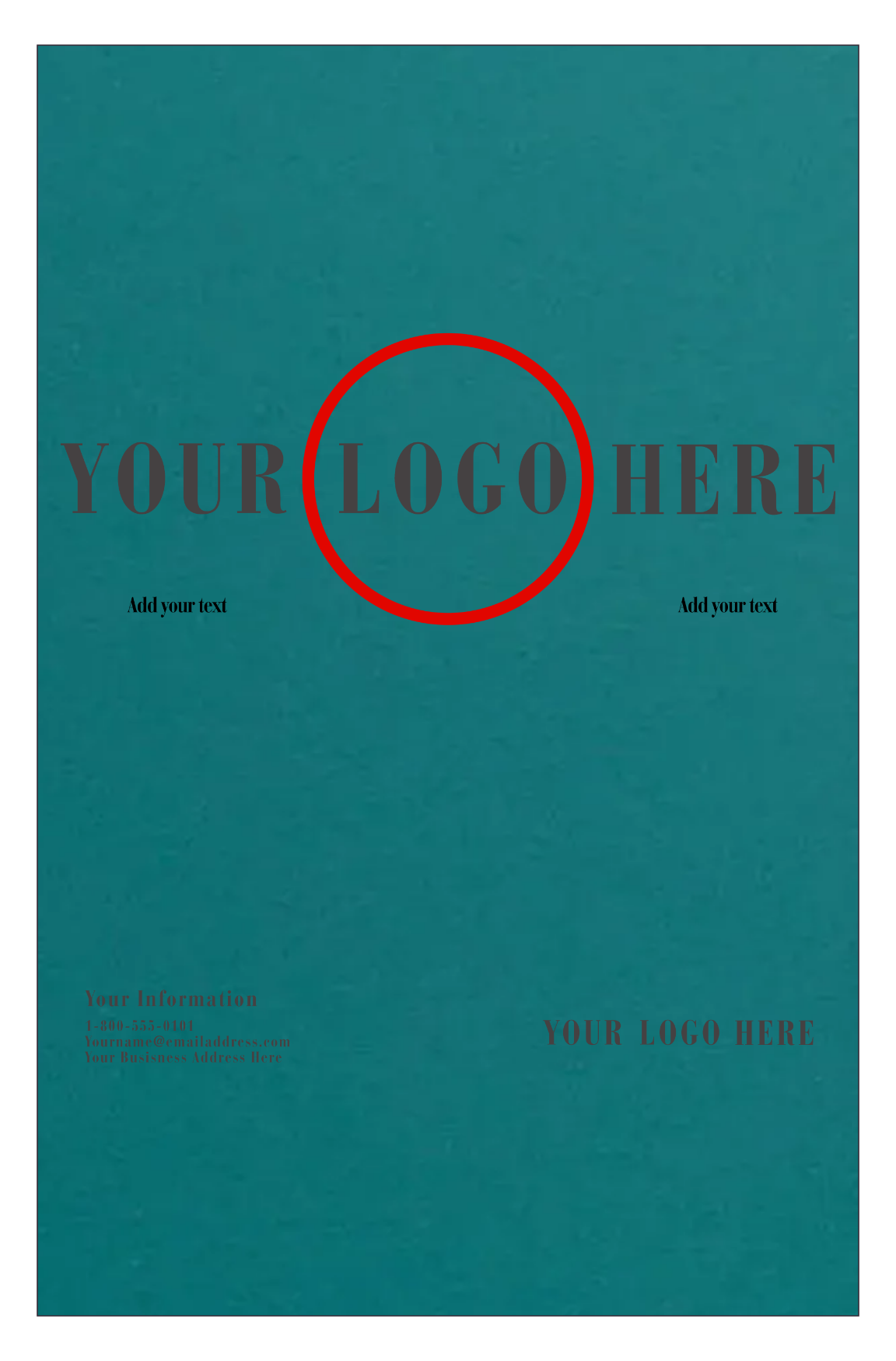 Teal 100lb 11 x 17 Cardstock