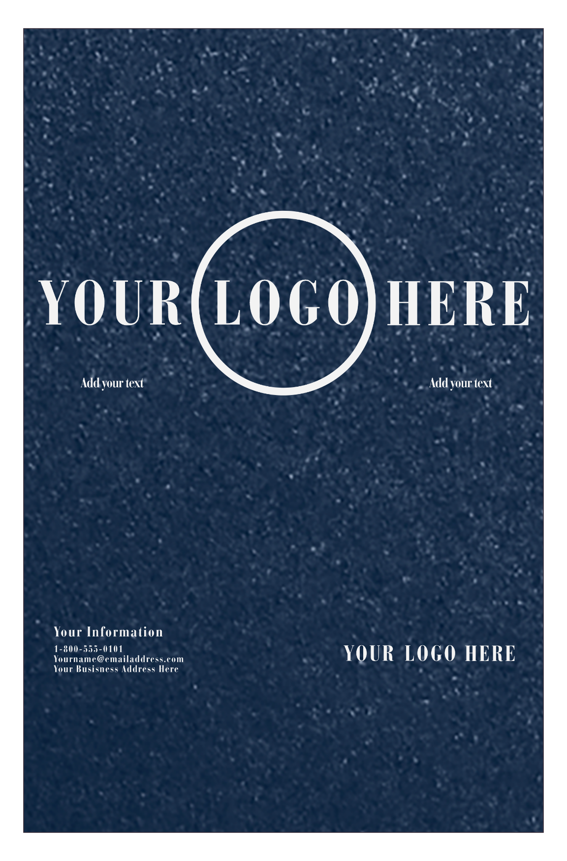 Lapis Navy Blue Metallic 105lb 11 x 17 Cardstock