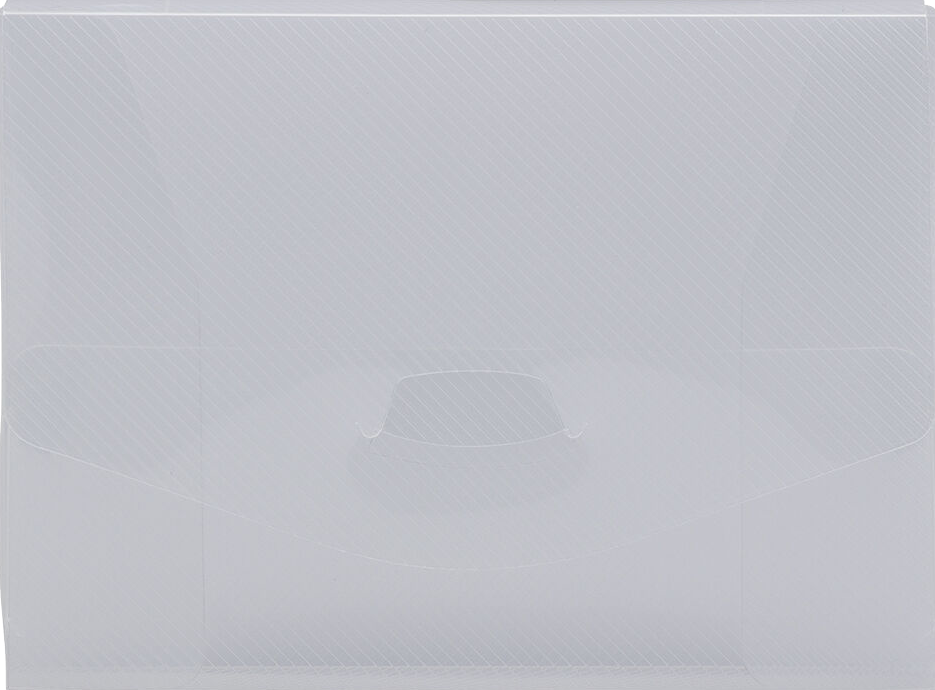 Clear Grid 4 1/2 x 6 1/8 x 7/8 Plastic Photo Portfolios