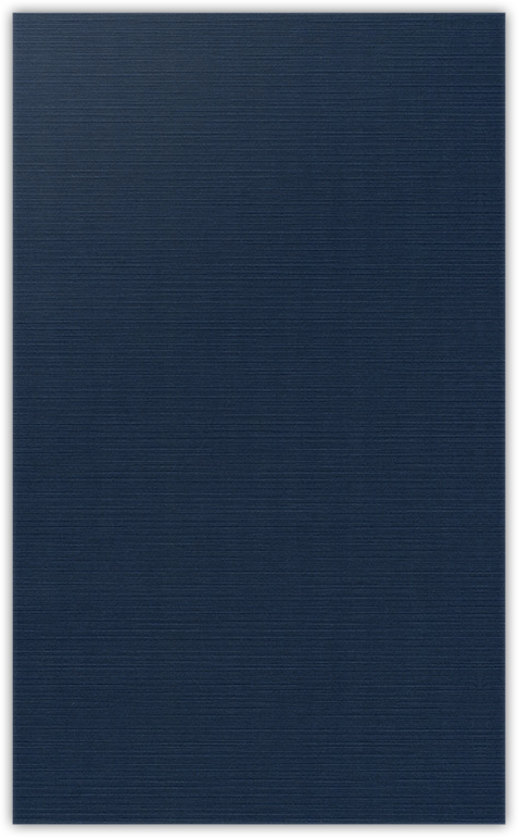 Dark Blue Linen 100lb 2 3/4 x 4 1/2 One Curved Pocket Key Card Holders with 3 Inch Pocket