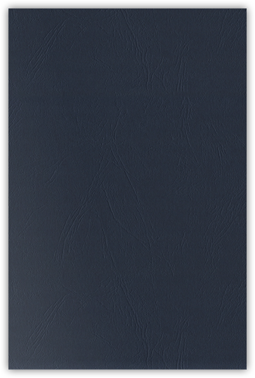 Deep Blue Cordwain 90lb 5 1/8 x 3 3/8 One Pocket Landscape Photo Holders with 1 3/8 Inch Pocket