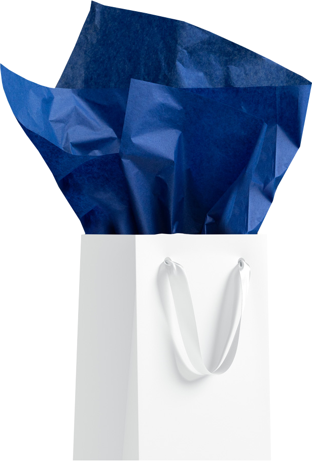 Presidential Blue Tissue Paper (20 x 26) - 10 Sheets