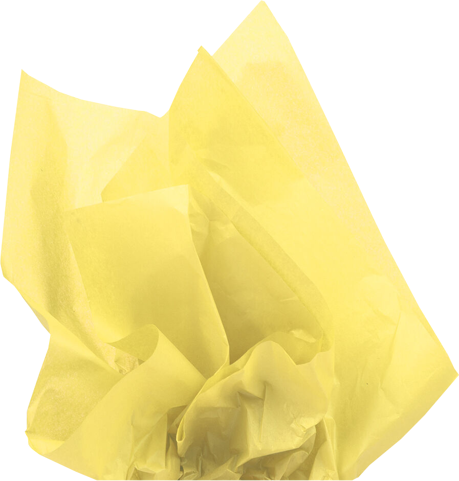 Yellow Tissue Paper (20 x 26) - 10 Sheets