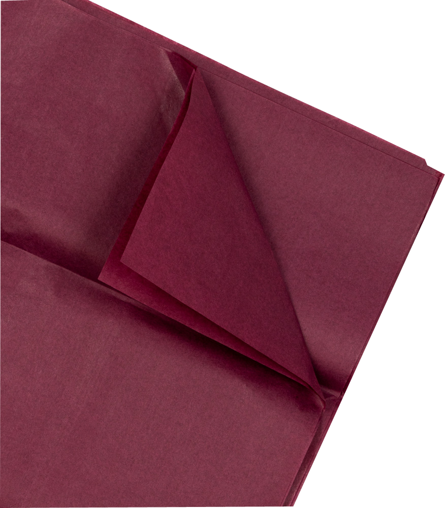 Burgundy Tissue Paper (20 x 26) - 10 Sheets