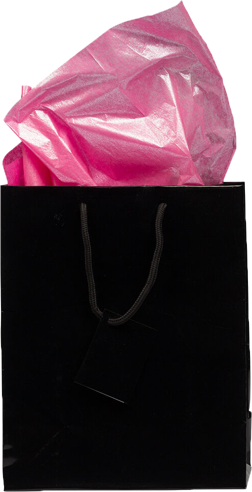 Hot Pink Watermelon Shimmer Tissue Paper (20 x 26) - 3 Sheets
