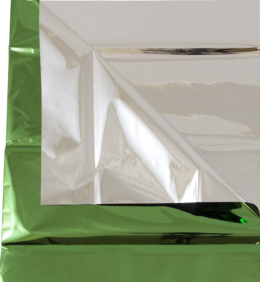 Green Mylar Tissue Paper (20 x 26) - 3 Sheets