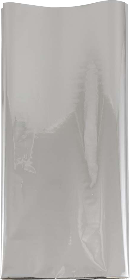 Silver Mylar Tissue Paper (20 x 26) - 3 Sheets