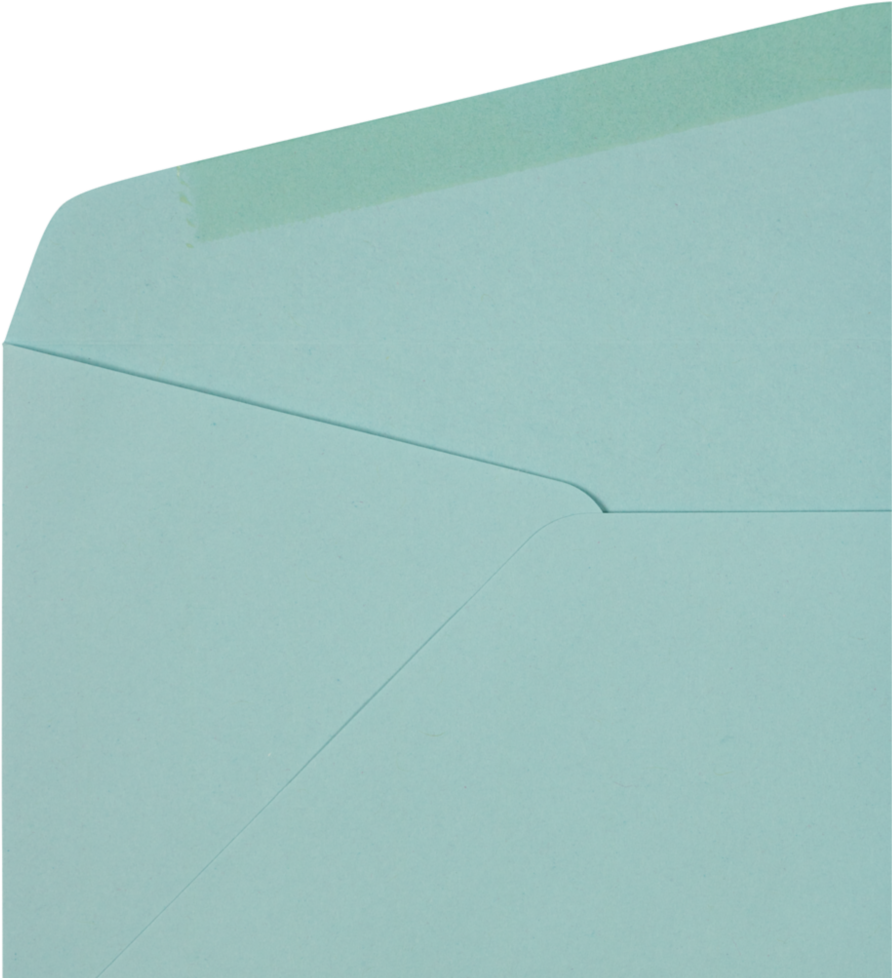 Pastel Blue 24lb #10 Window Envelopes (4 1/8 x 9 1/2)