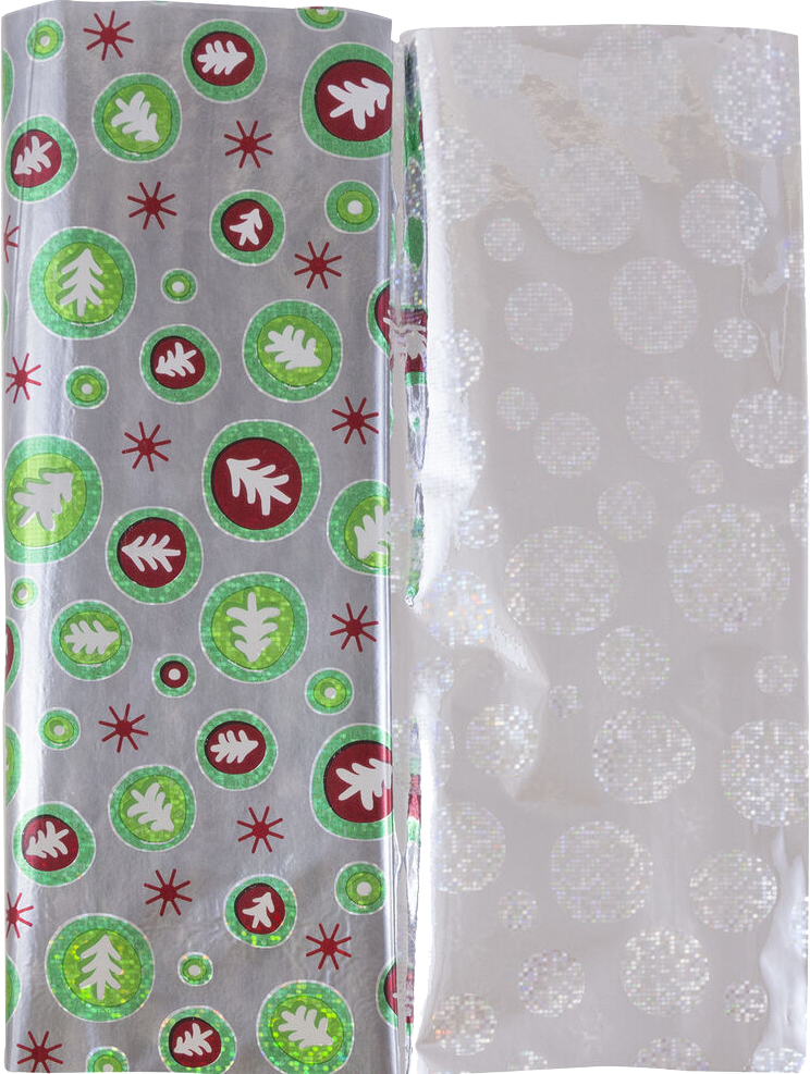 Holographic Christmas Trees Tissue Paper (20 x 26) - 3 Sheets