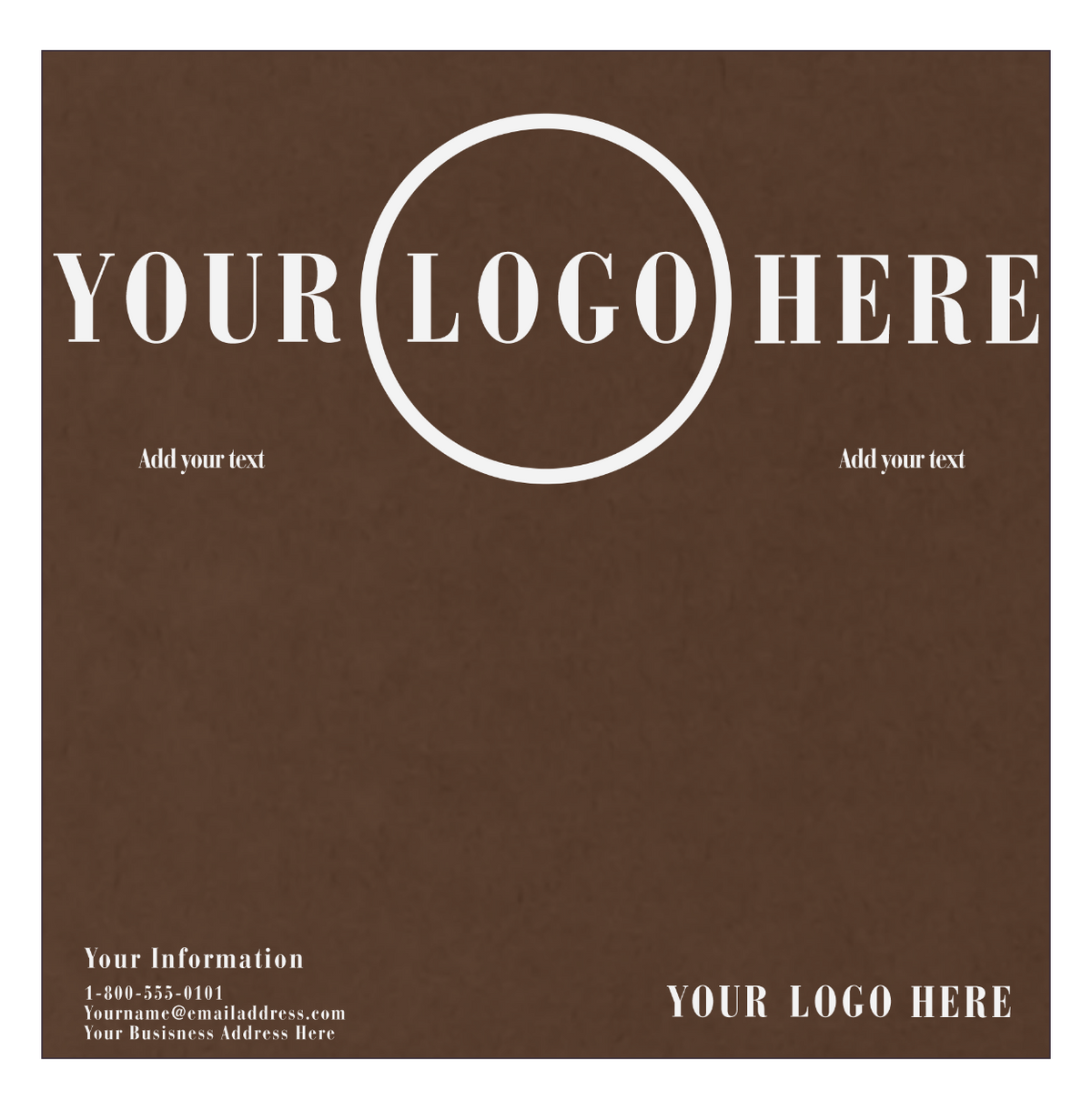 Chocolate Brown 100lb 12 x 12 Cardstock