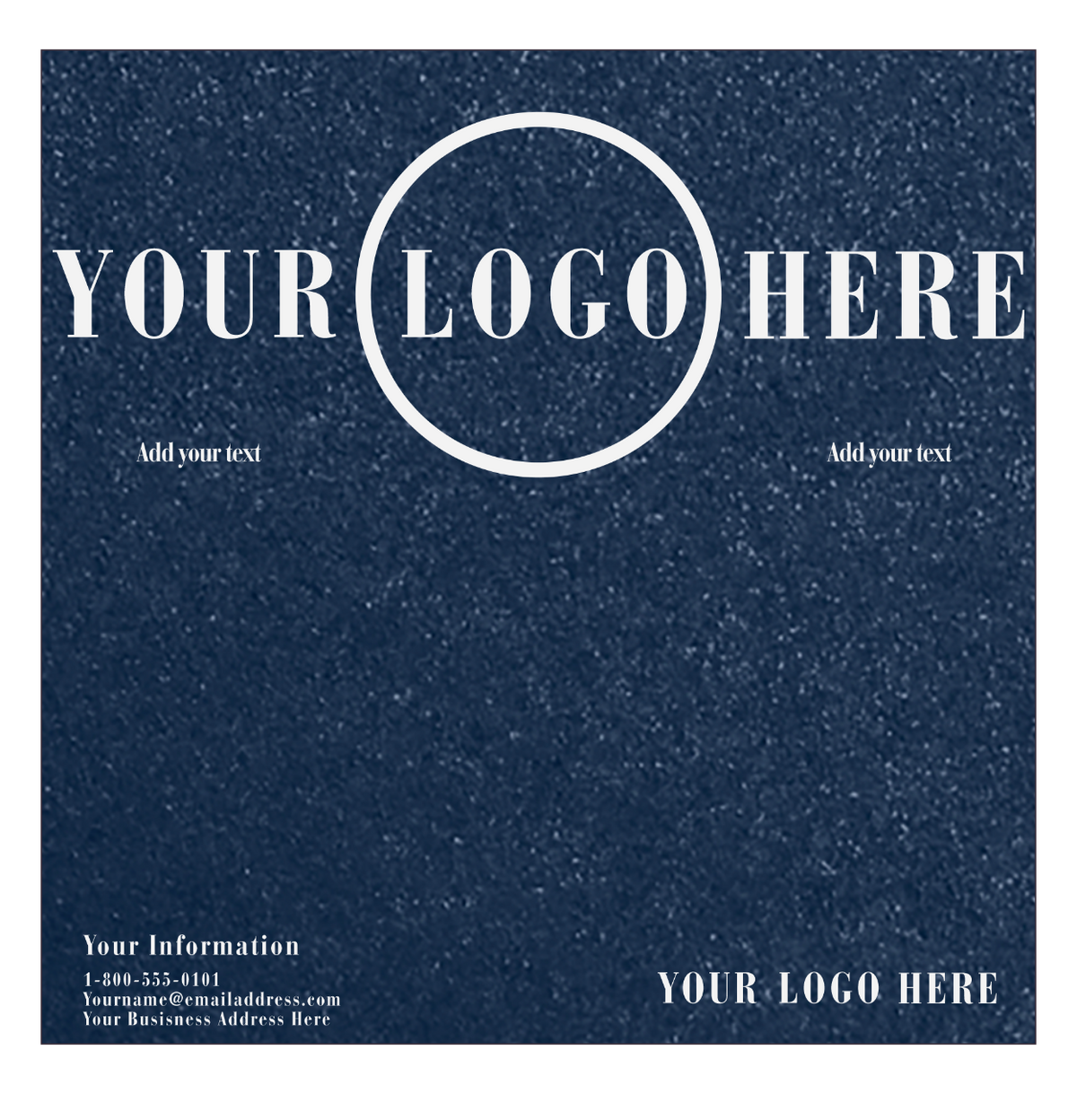 Lapis Navy Blue Metallic 105lb 12 x 12 Cardstock