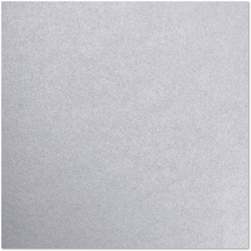 Silver Metallic 105lb 12 x 12 Cardstock