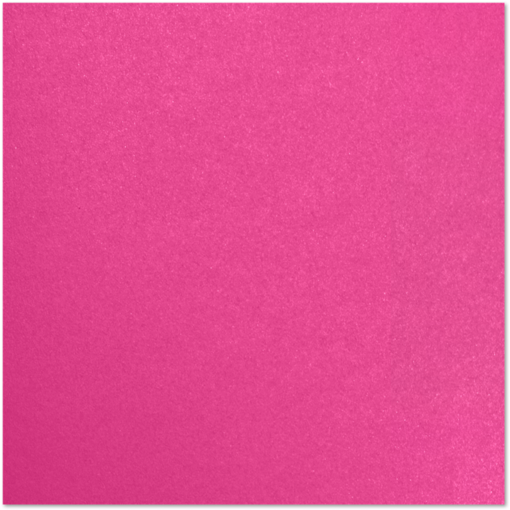 Azalea Fuchsia Metallic 105lb 12 x 12 Cardstock