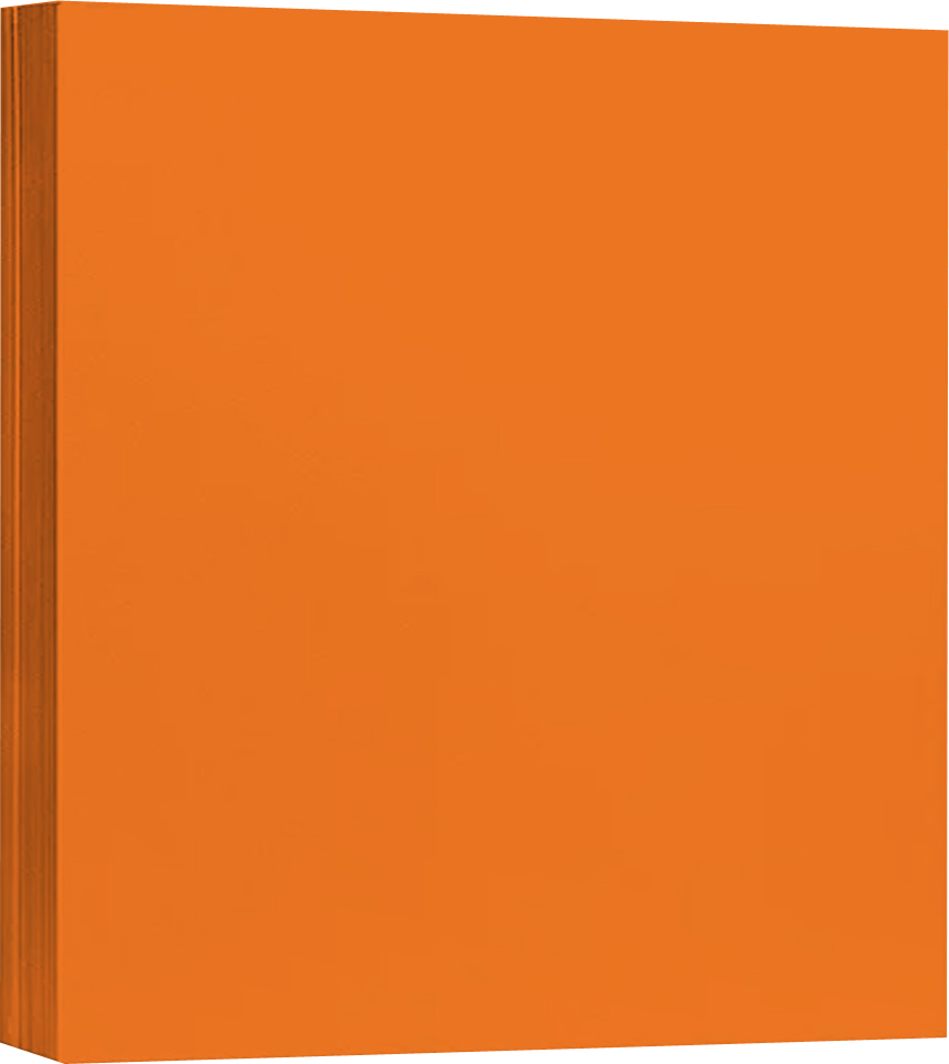 Mandarin Orange 32lb 12 x 12 Paper