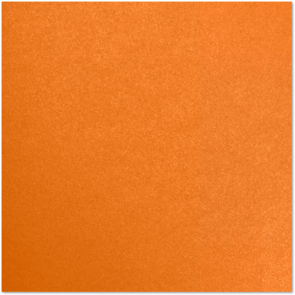 Orange Flame Metallic 32lb 12 x 12 Paper