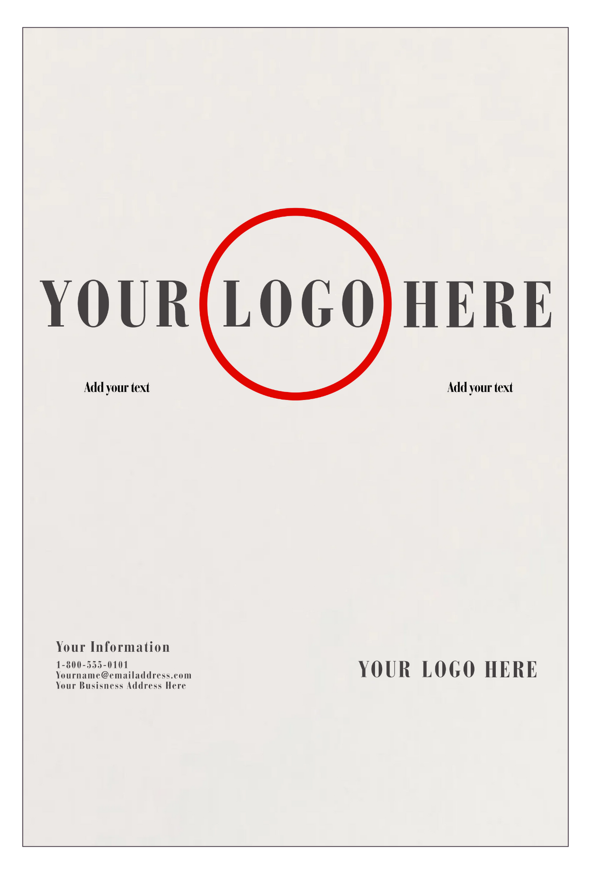 White Recycled 80lb 12 x 18 Cardstock