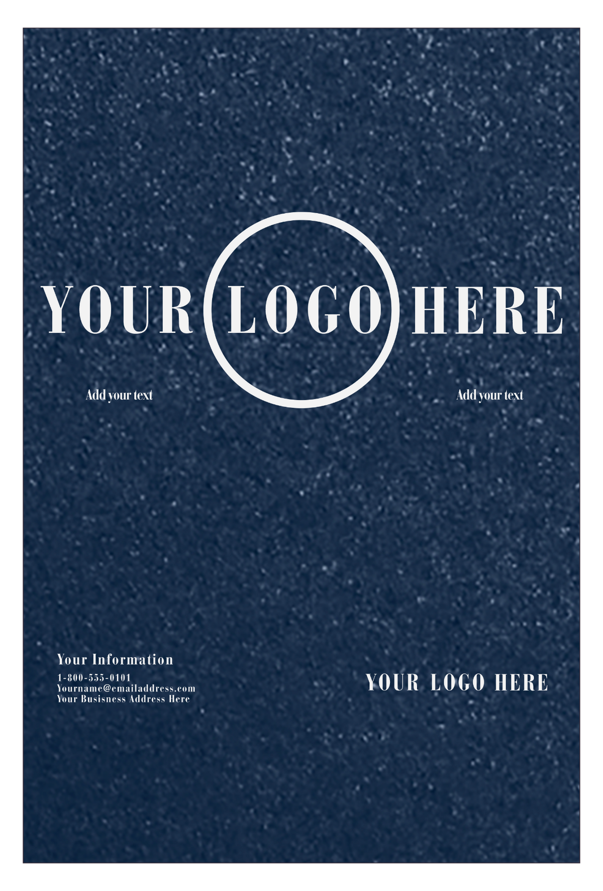 Lapis Navy Blue Metallic 105lb 12 x 18 Cardstock