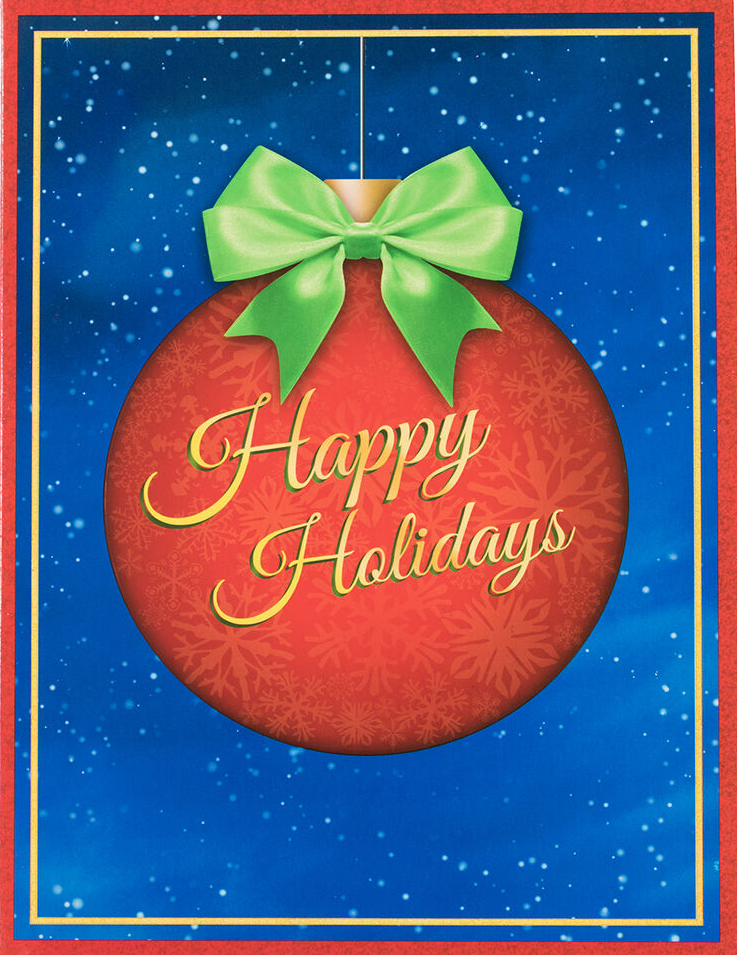 Happy Holidays Christmas Cards