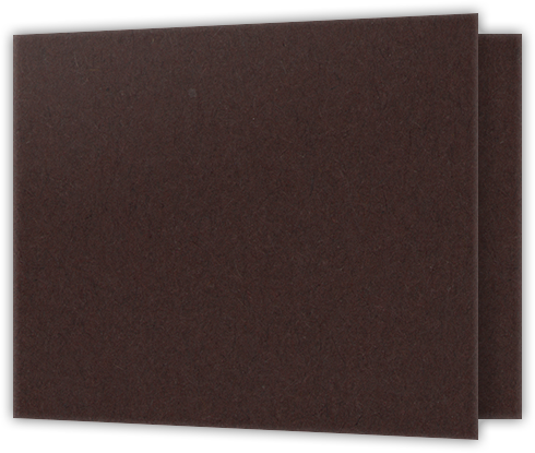 Hot Fudge Vellum 100lb 2 3/4 x 3 3/4 One Pocket Key Card Holders with 2 1/4 Inch Pocket