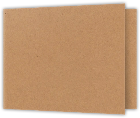 Jute Vellum 80lb 2 3/4 x 3 3/4 One Pocket Key Card Holders with 2 1/4 Inch Pocket