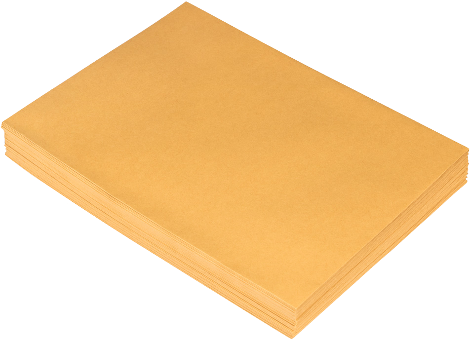 Brown Kraft 28lb 9 x 12 Open End Envelopes with Peel & Seal