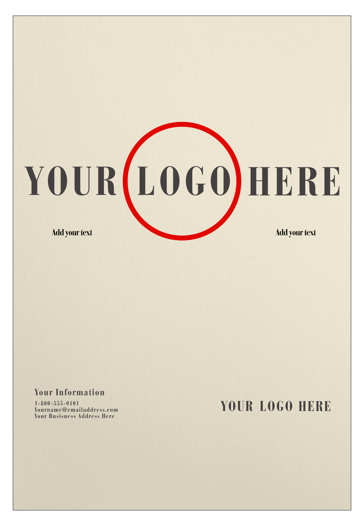 Natural White Recycled 80lb 13 x 19 Cardstock