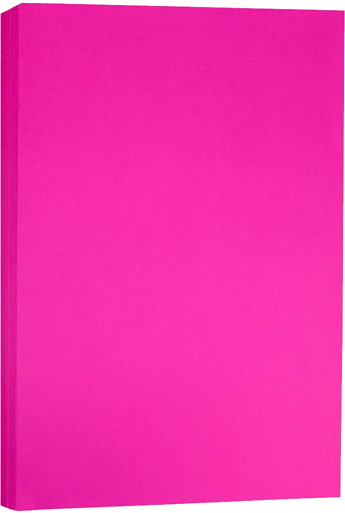 Fuchsia Pink Magenta 32lb 13 x 19 Paper