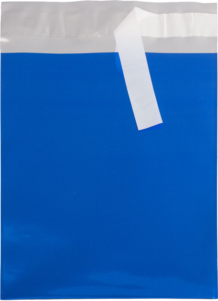 Blue Foil 32lb 6 1/4 x 7 7/8 Invitation Envelopes with Peel & Seal