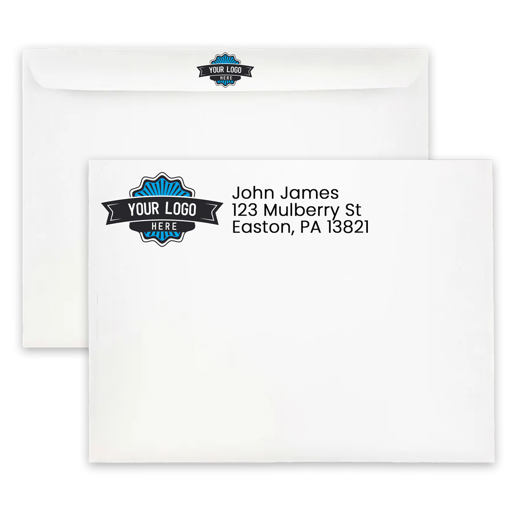 White 24lb 9 x 12 Booklet Envelopes