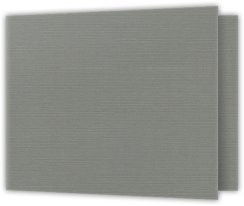 Sterling Gray Linen 100lb 2 3/4 x 3 3/4 One Pocket Key Card Holders with 2 1/4 Inch Pocket