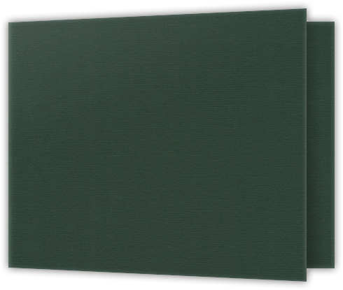Forest Green Hopsack 90lb 2 3/4 x 3 3/4 One Pocket Key Card Holders with 2 1/4 Inch Pocket