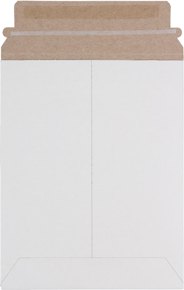 White 130lb 7 x 9 Photo Mailer Envelopes with Peel & Seal