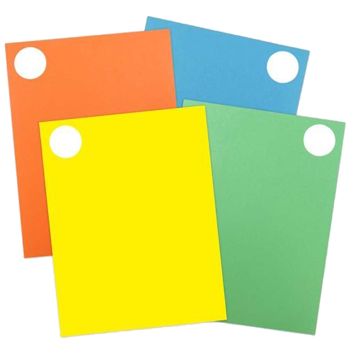 Assorted Brights Medium 1 2/3 Inch Round Labels