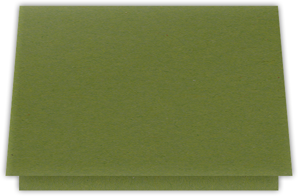 Jellybean Green Vellum 100lb 5 1/8 x 3 3/8 One Pocket Landscape Photo Holders with 1 3/8 Inch Pocket